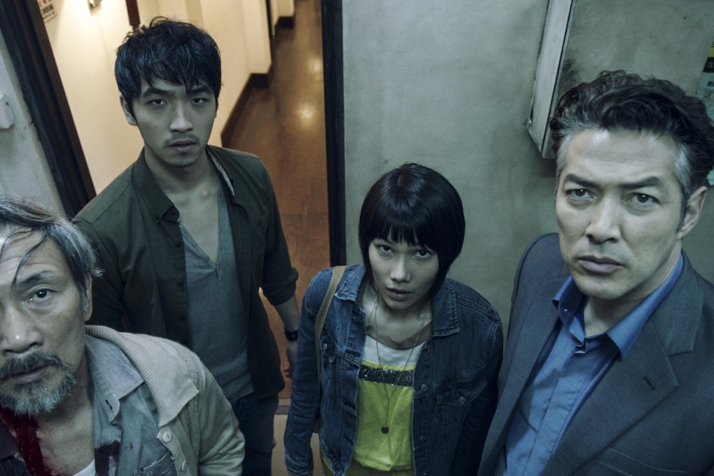 Russell Wong, far right, stars in HBO Asia's horror-thriller series Grace.