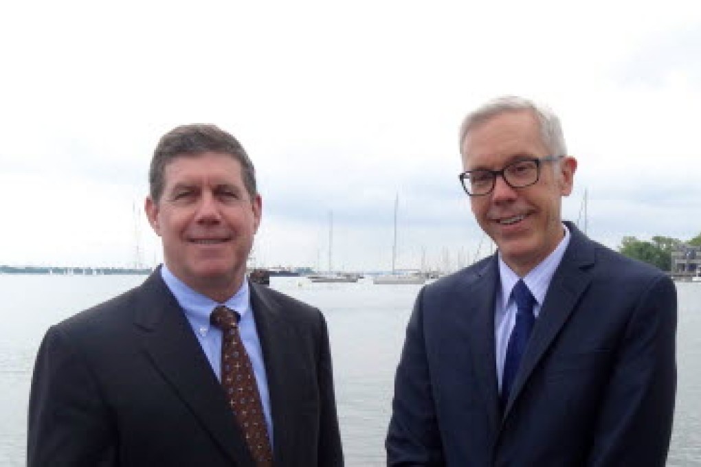 (From left): Paul Hanrahan, CEO and Richard Santoroski, managing director