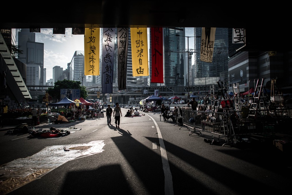 The increasingly open challenge to Beijing's authority, under the cloak of the quest for democracy, has radically raised the stakes. Photo: AFP