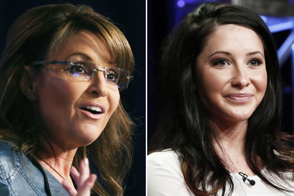 Sarah and Bristol Palin. Photos: AFP, AP