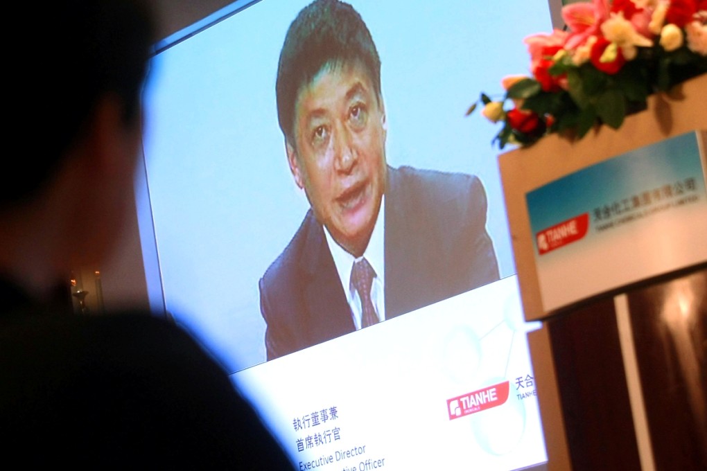 Tianhe Chemicals Group, headed by chief executive Wei Xuan, has issued a further statement rebutting fraud allegations by Anonymous Analytics. Photo: SCMP Pictures