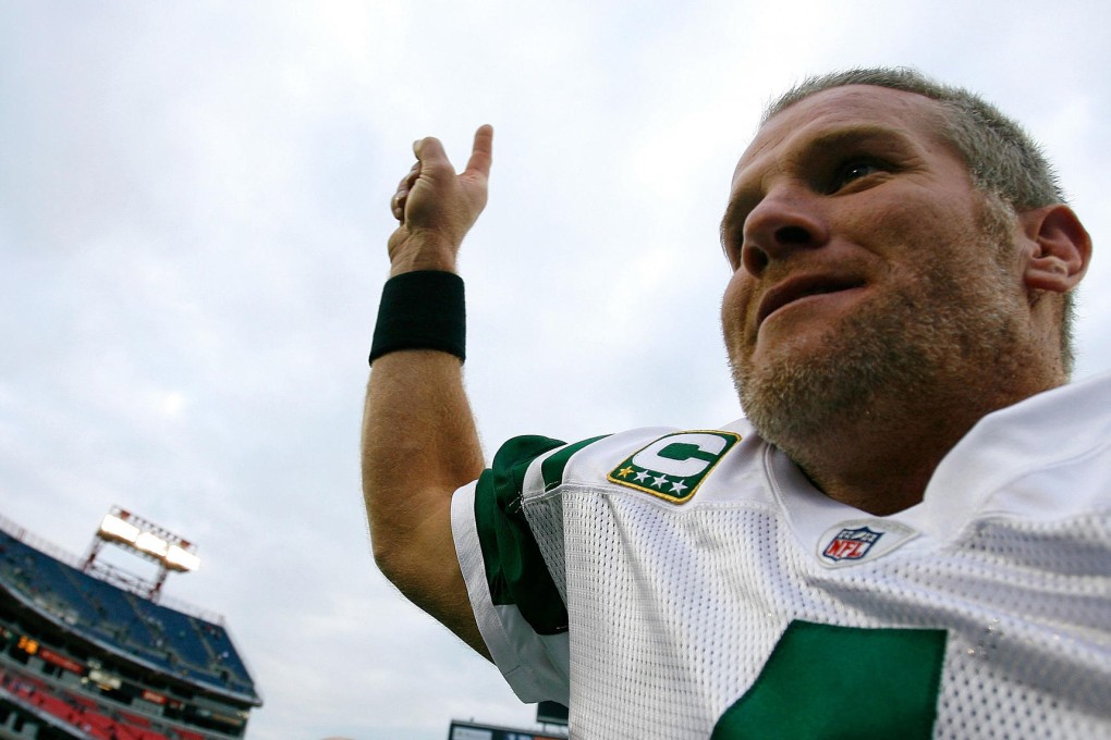 Brett Favre has scored a record 508 NFL touchdown passes. Photos: AP