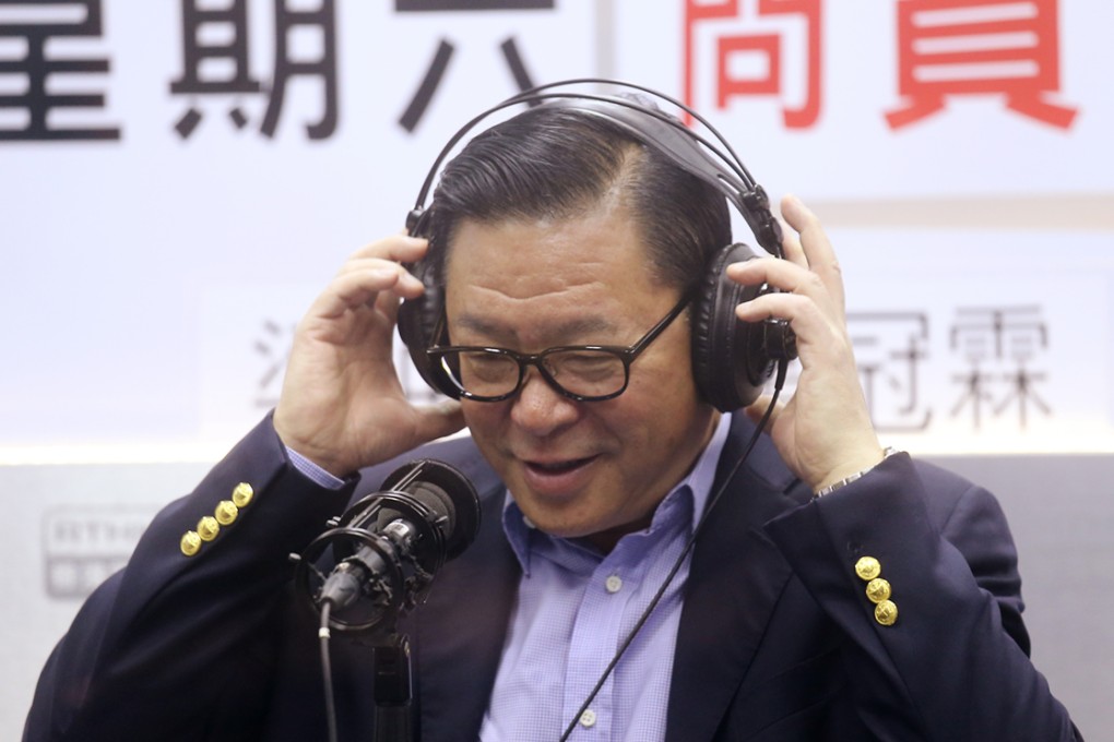 Business-sector representative Jeffrey Lam Kin-fung, who is also an executive councillor, tabled a motion to invoke the Legislative Council's powers to look into the organisation and sources of funding for the protests. Photo: David Wong