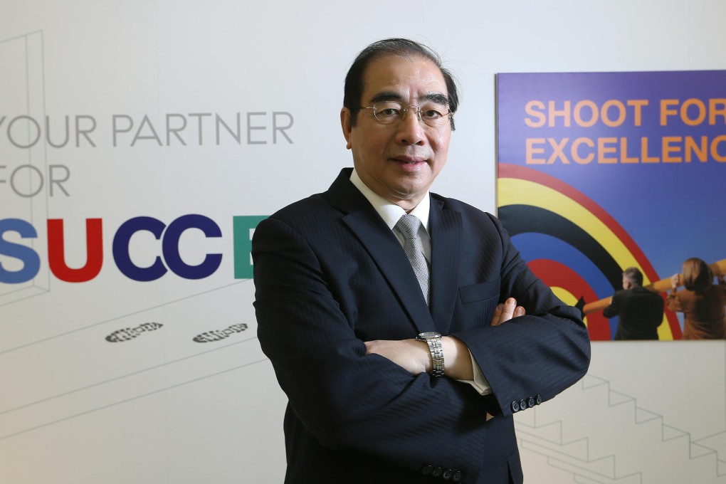 PCCW Solutions managing director George Fok says Hong Kong needs to have the right infrastructure and skilled personnel to become a cloud centre for Asia. Photo: KY Cheng