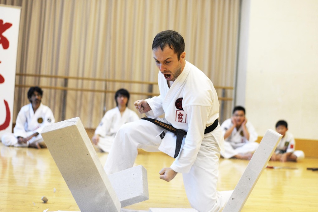 Michalski says karate two to three times a week helps him de-stress, making him more productive at work.