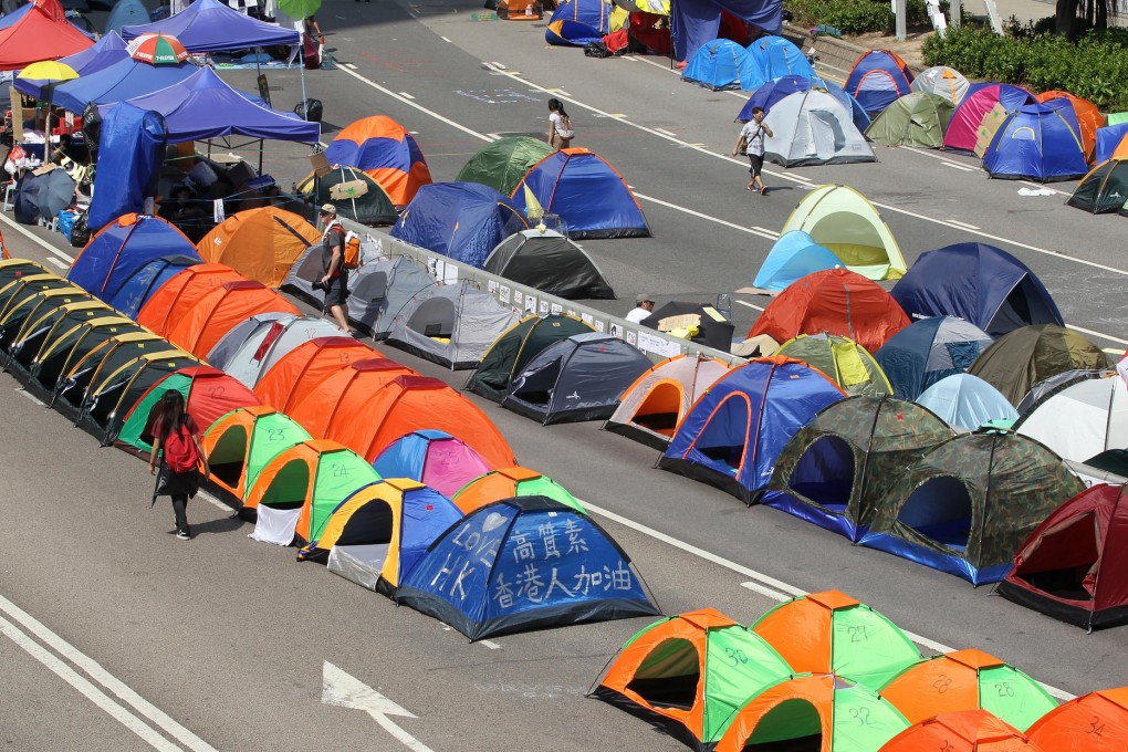 Cooler days will be a relief for protesters. Photo: Edward Wong