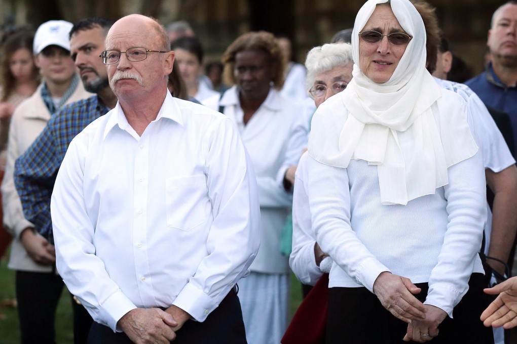 Ed and Paula Kassig attend a vigil for their son at Butler University in Indianapolis. Photo: EPA