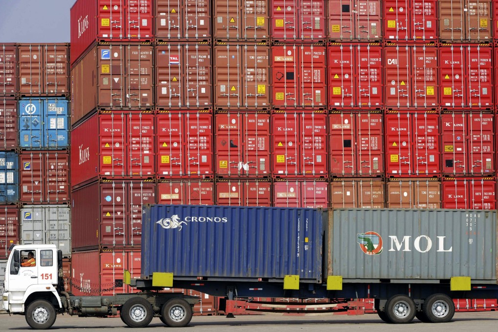 Economists say China is shifting its dependence on exports to domestic consumption and from manufacturing industries to the service industry. Photo: AP