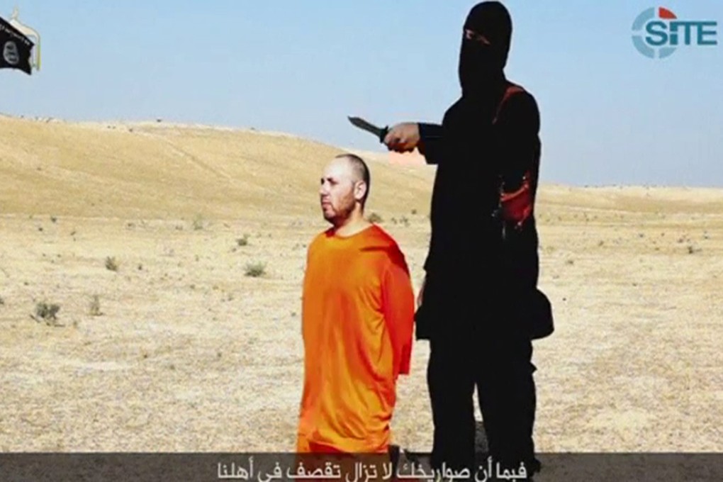 Islamic State's videos of executions of captured Westerners are posted to gain followers and incite fear. Photo: Reuters
