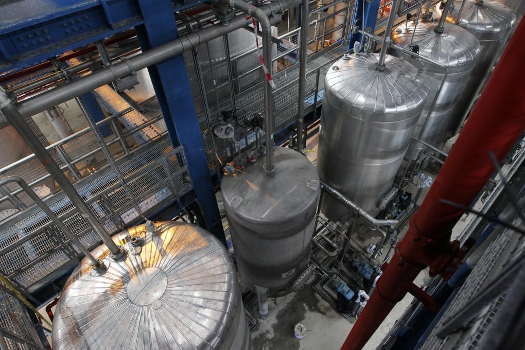 ASB Biodiesel's plant in Tseung Kwan O.