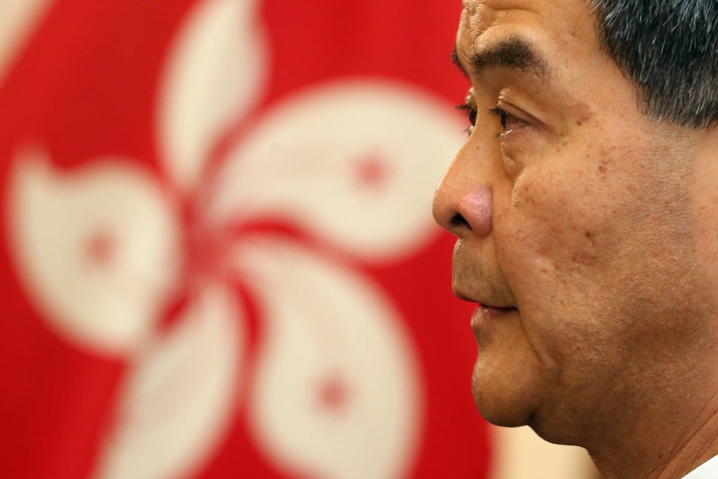 Depriving Leung of a second term would open up the field. Photo: Felix Wong