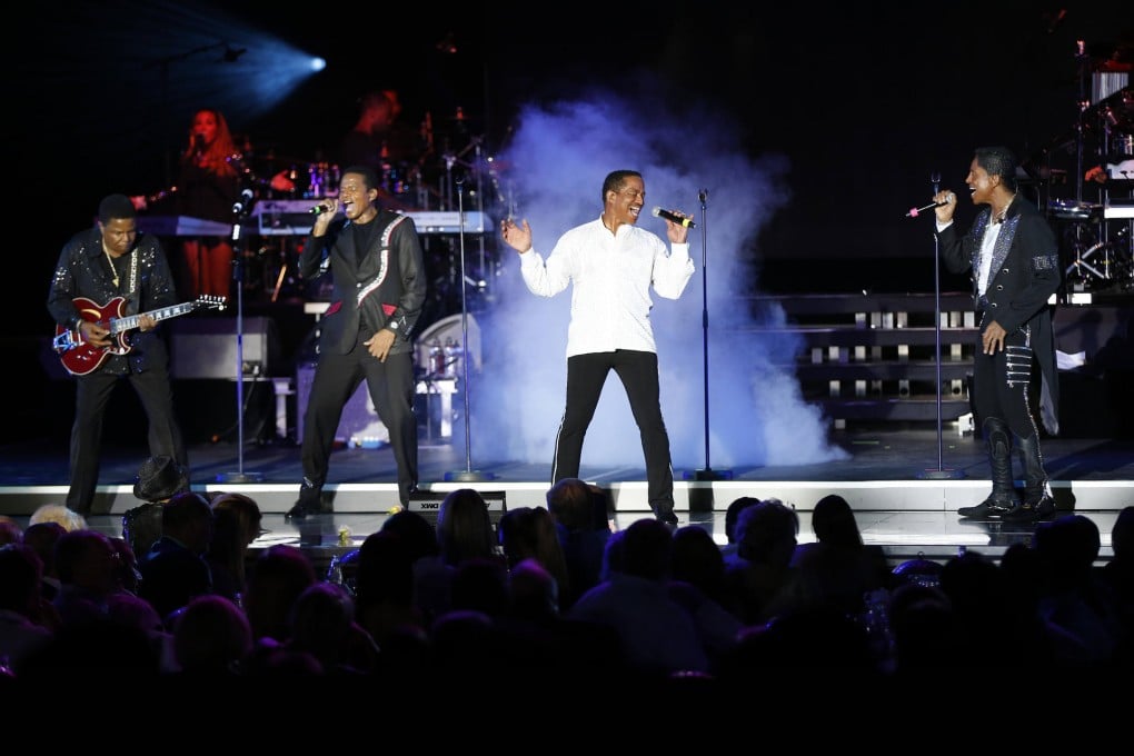 Going strong: (from left) Tito, Jackie, Marlon and Jermaine, perform at the Monte Carlo Summer Festival 2014 in Monaco.