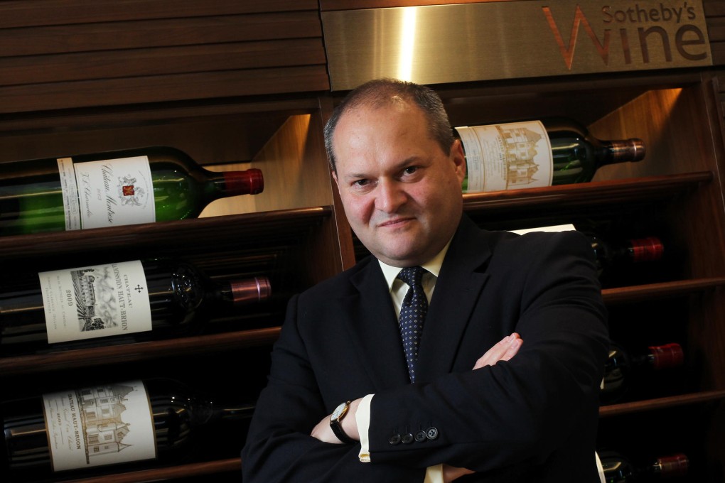 Robert Sleigh says he took a low-paying job in order to get into the wine business. Photo: K.Y. Cheng