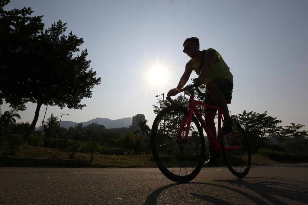 The government is adding to cycle paths around Sha Tin, Tai Po and along the Tolo Harbour with a network of trails in the New Territories to be built in phases. Photo: Felix Wong