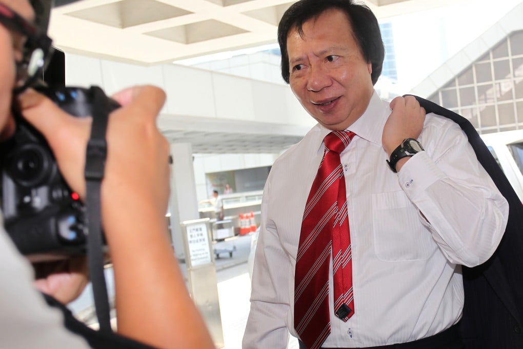 Sun Hung Kai Properties co-chairmen Thomas Kwok Ping-kwong appears at High Court in Admiralty. Photo: May Tse