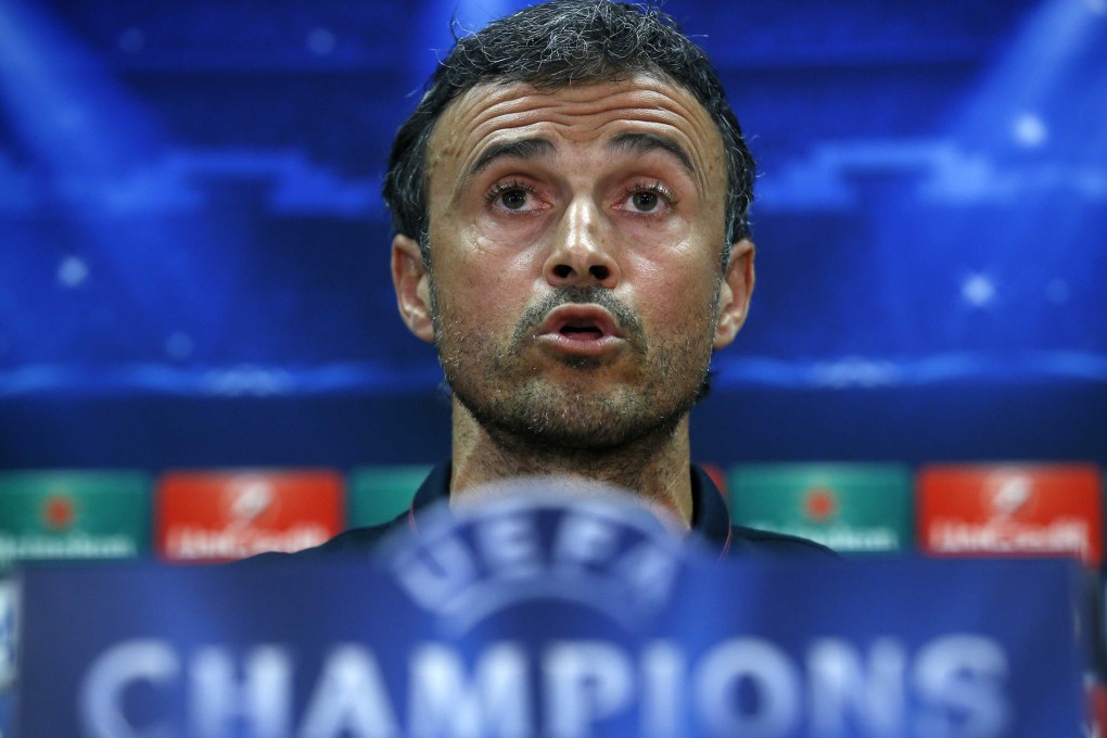 Luis Enrique's Barcelona have a hectic week ahead as they first take on Ajax before facing Real Madrid domestically. Photo: Reuters