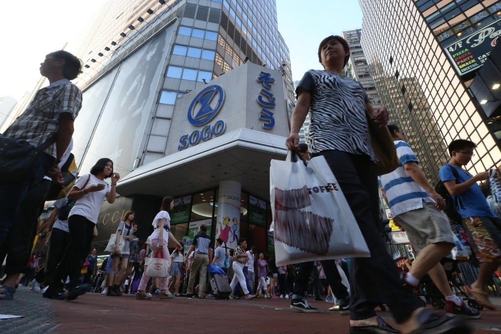Sales from Lifestyle's two Hong Kong stores, including Sogo, accounted for 75 per cent of the group's business last year. Photo: K.Y. Cheng