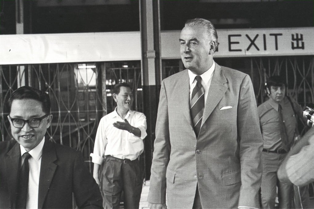 Gough Whitlam, then leader of Australia's Labour Party, on a trip to China in 1971. Photo: E. Cheng