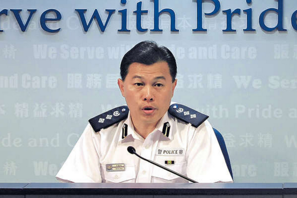 Chief Superintendent Steve Hui Chun-tak said there had been other cases of people uploading the personal information of police officers and families to the internet, where they were made targets of personal attack on social media.