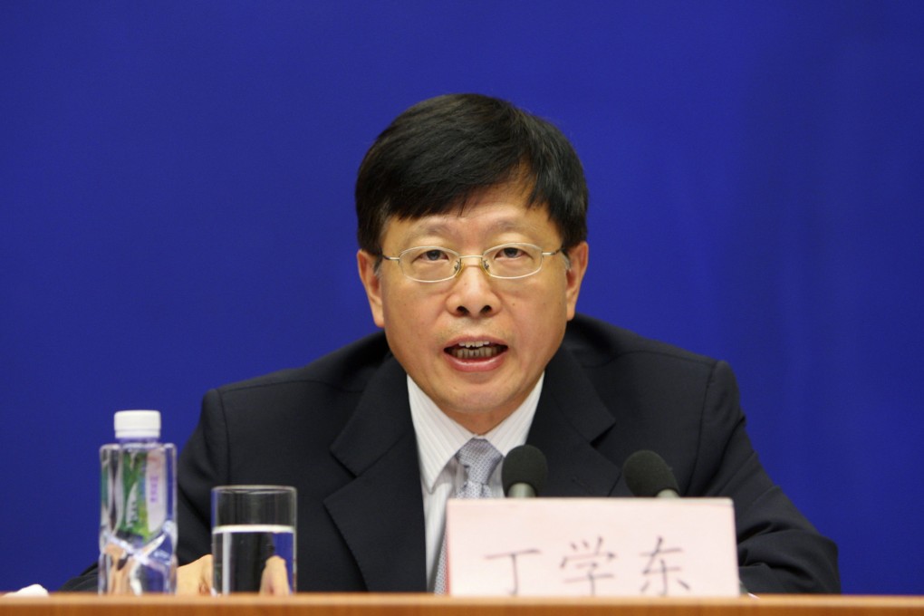 Ding Xuedong will take over as chairman of China International Capital Corp (CICC). Photo: Reuters