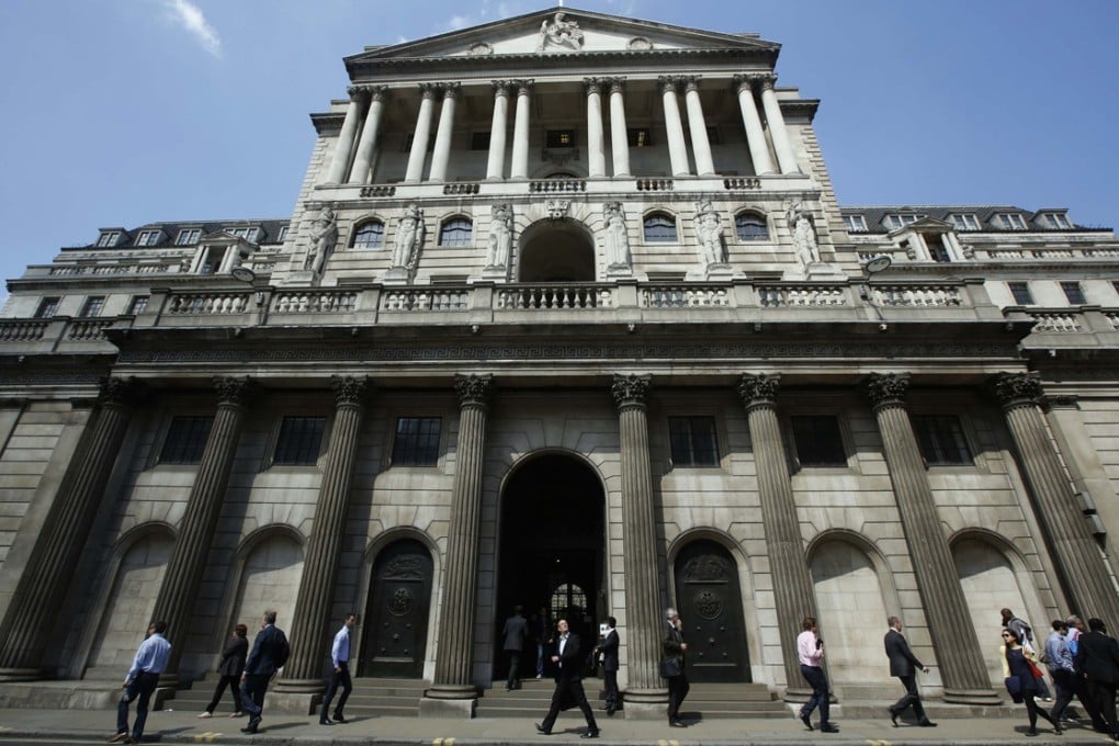 Bank of England officials voted to keep the benchmark rate at a record low 0.5 per cent. Photo: Reuters