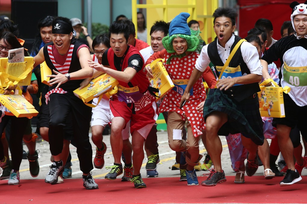 Central Rat Race raised HK$3 million for Hong Kong's "orphan" of charitable causes - mental illness.