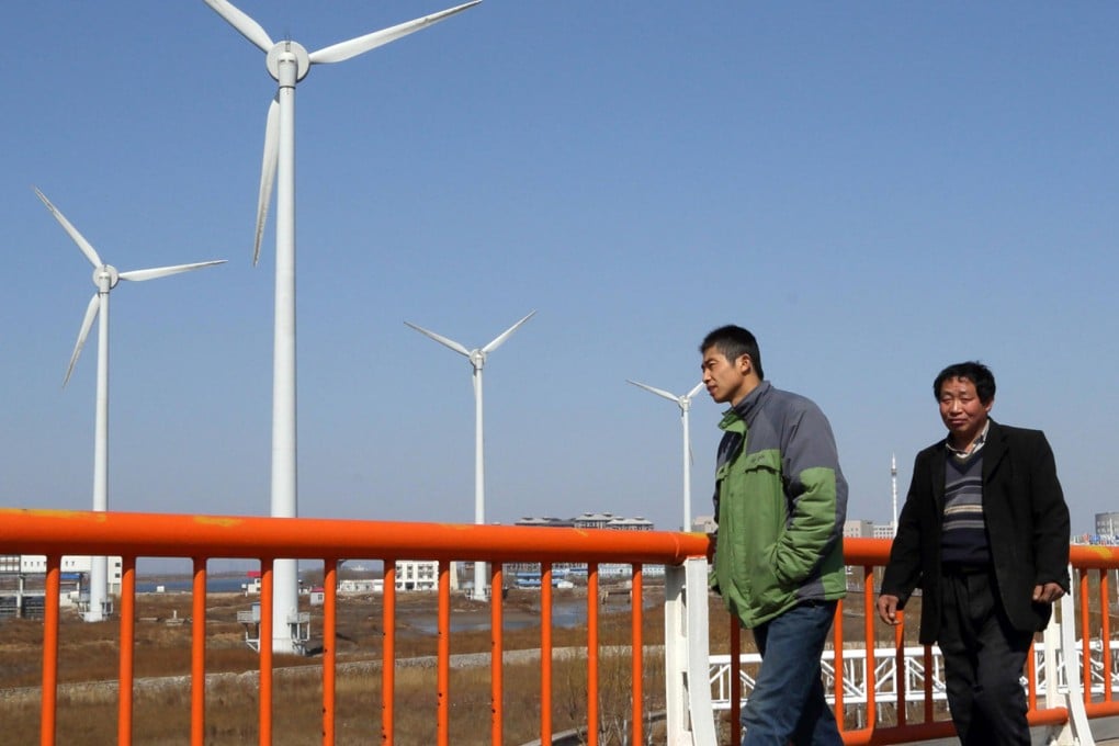 The mainland's National Development and Reform Commission is consulting the renewables industry on cutting wind power prices by an average of 6 per cent. Photo: Bloomberg