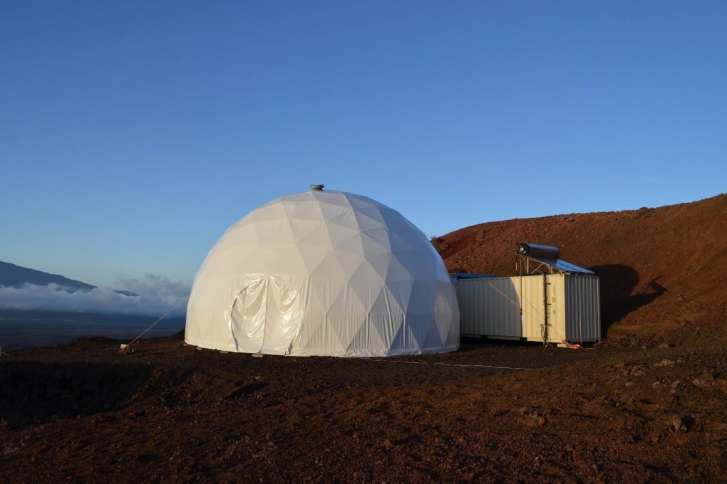 The igloo on Mauna Loa volcano in Hawaii. Photo: AFP
