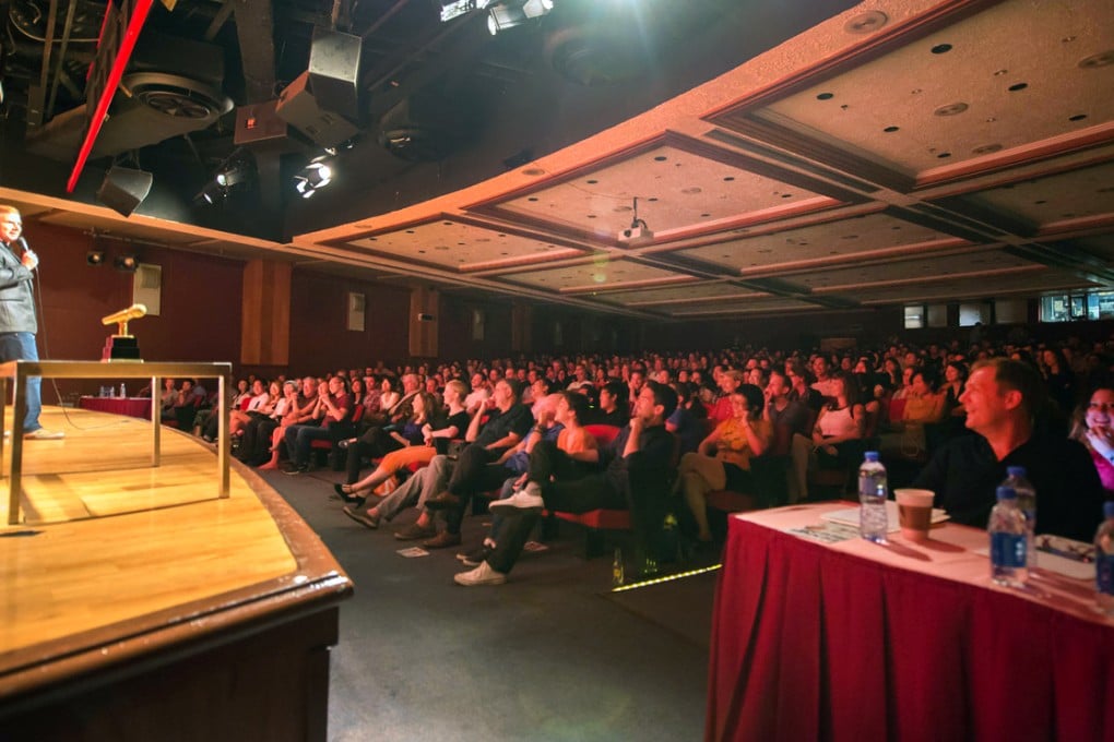 The eighth Annual HK International Comedy Festival attracts a big turnout at Kitec.