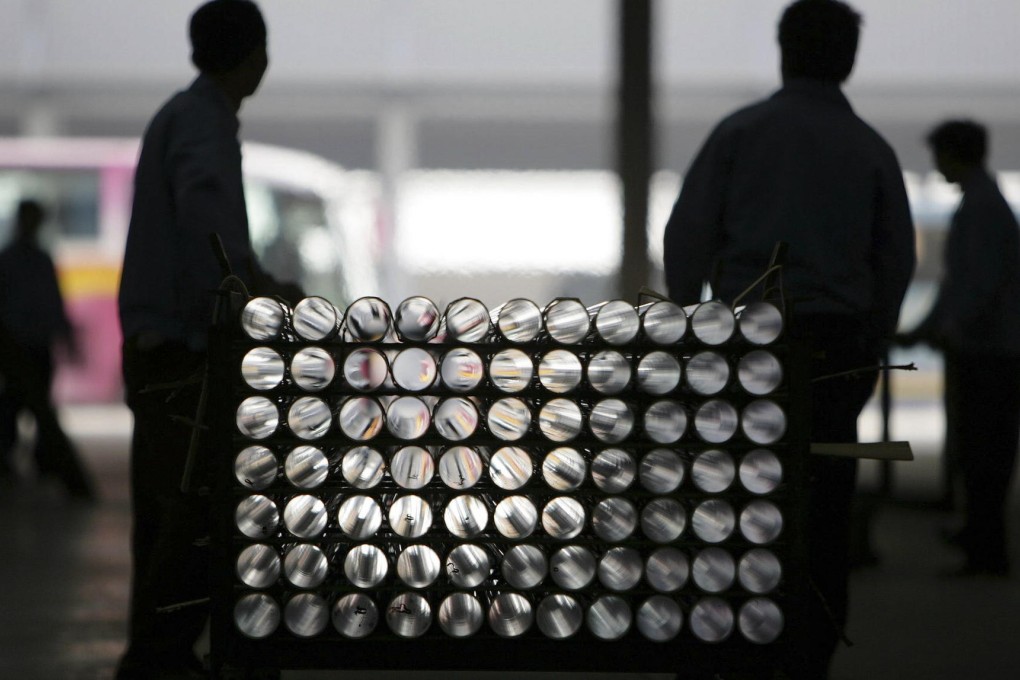 Primary aluminium production hit a record high in September.