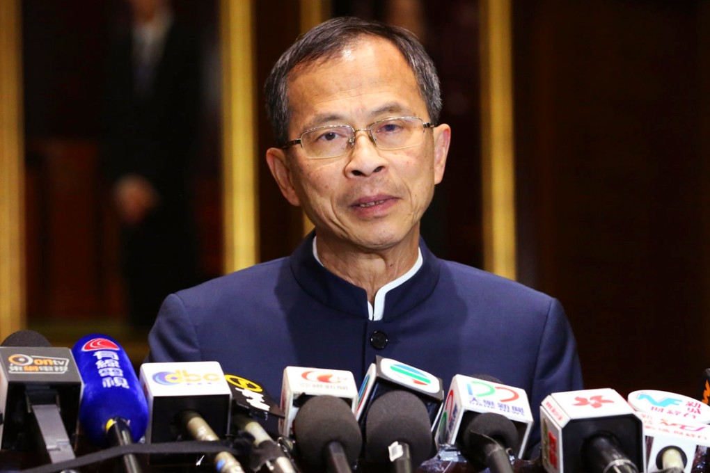 Legco president Jasper Tsang says lawmakers' excuses for absenting themselves from the meeting are unacceptable. Photo: Nora Tam