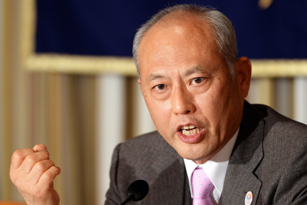 Tokyo Governor Yoichi Masuzoe visited Beijing in April. Photo: AFP