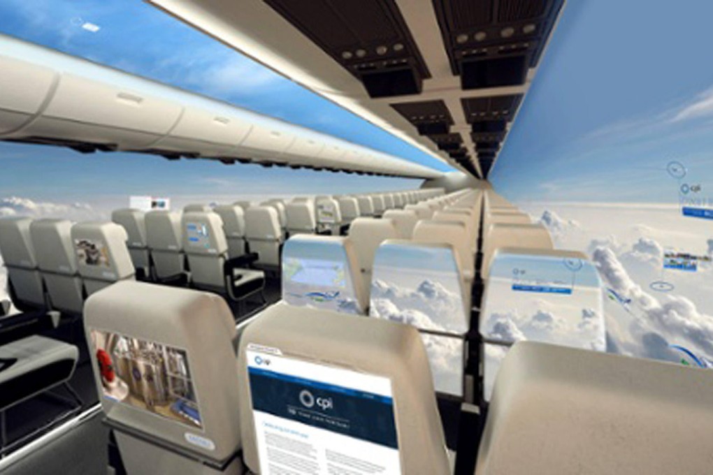 The screens would allow constant views of the world outside.