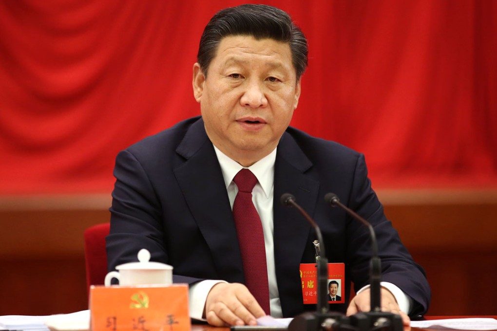 The story followed Xi on the frist day following the end of the fourth plenum last week. Photo: Xinhua