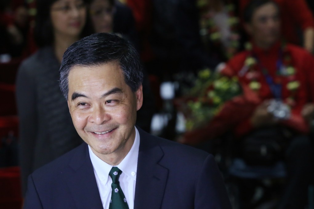 Although Leung might have reservations about fraternising with "external forces", the downside is that he will remain in Hong Kong to continue the mishandling of the demonstrations.