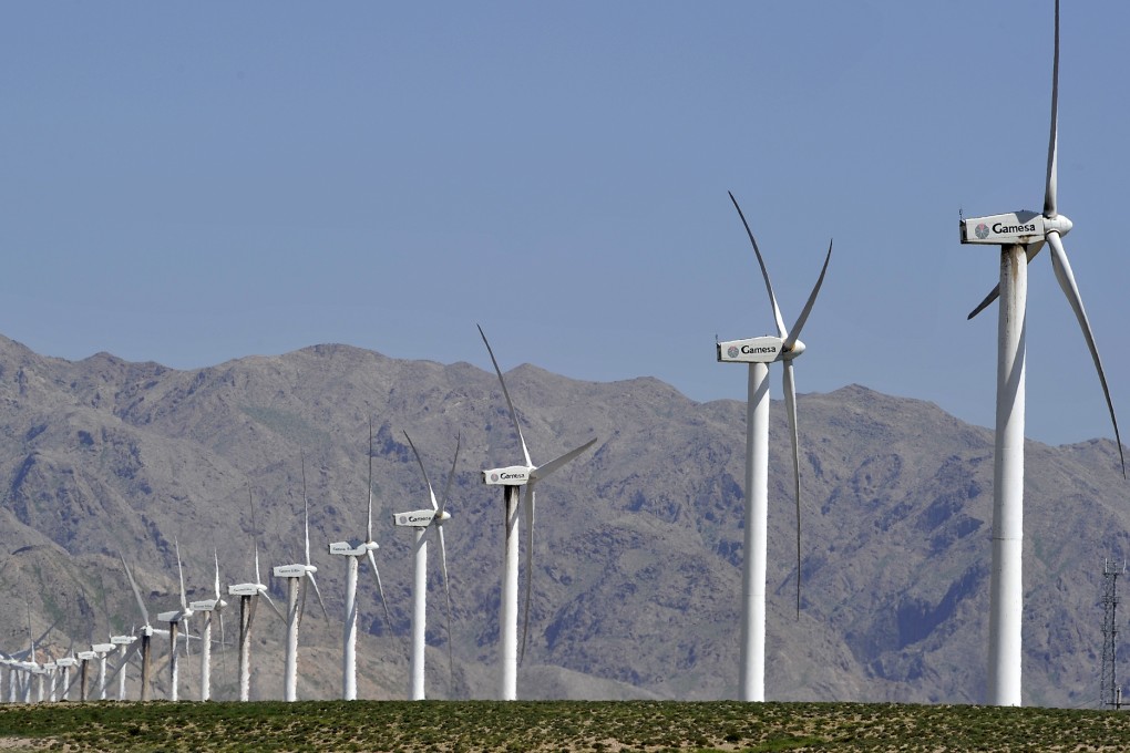 New production capacity has seen turbine prices fall from over six million yuan per megawatt to under four million yuan in the past few years. Photo: Xinhua