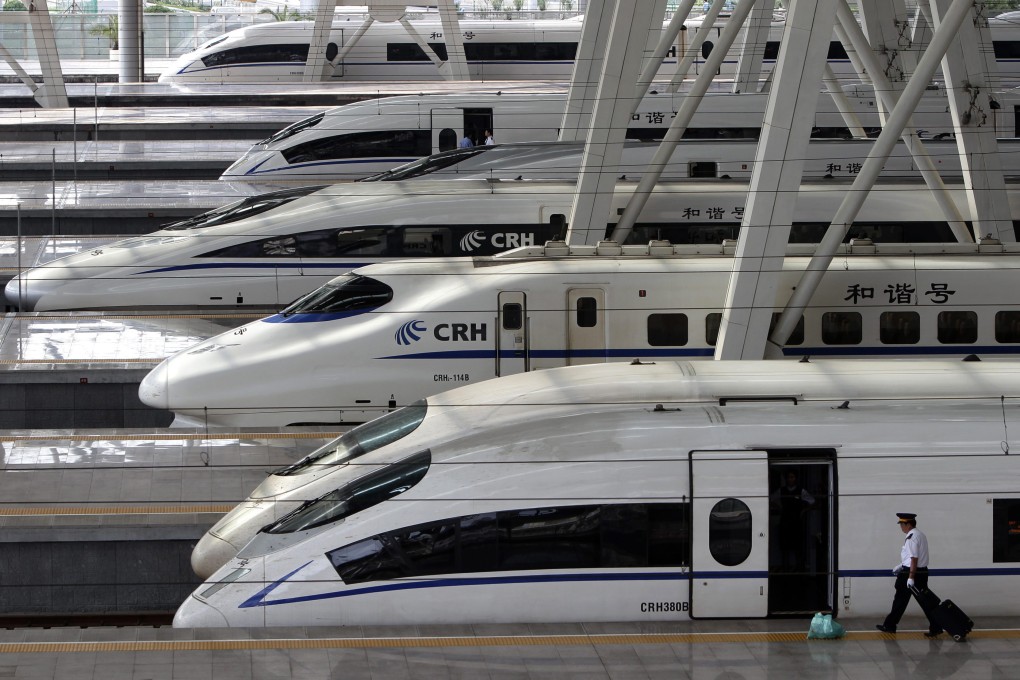 CNR and CSR produce roughly 90 per cent of the trains that run on the mainland. Photo: Reuters