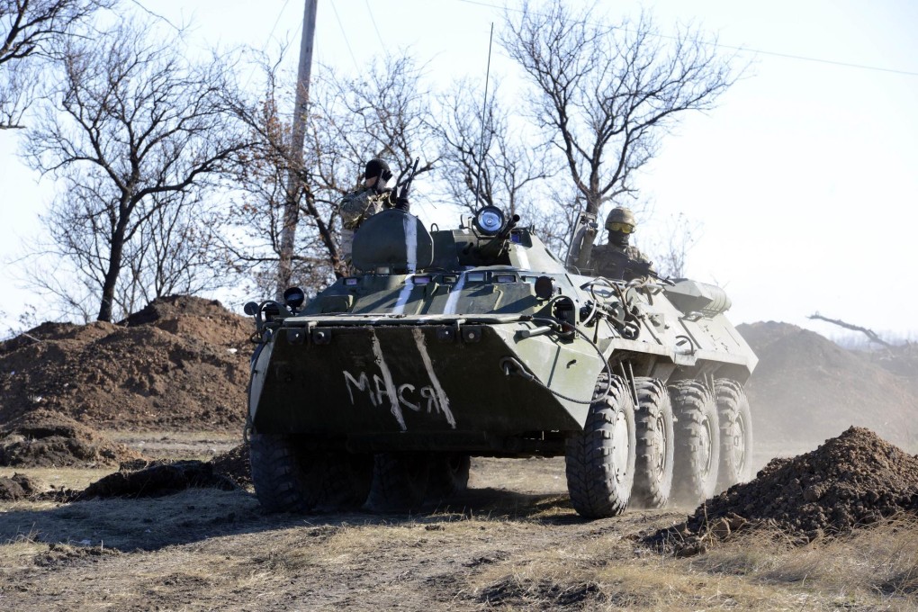 Ukrainian soldiers in the Donetsk region. Photo: AFP