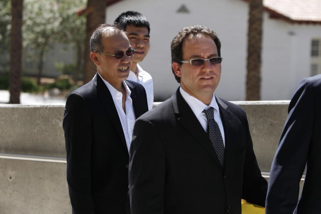 Paul Phua (left) and his son were among the men charged. Photo: AP