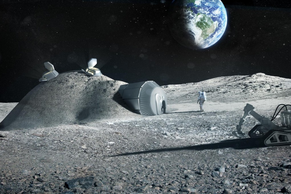 Foster & Partners want to build a 3D-printed house on the moon.