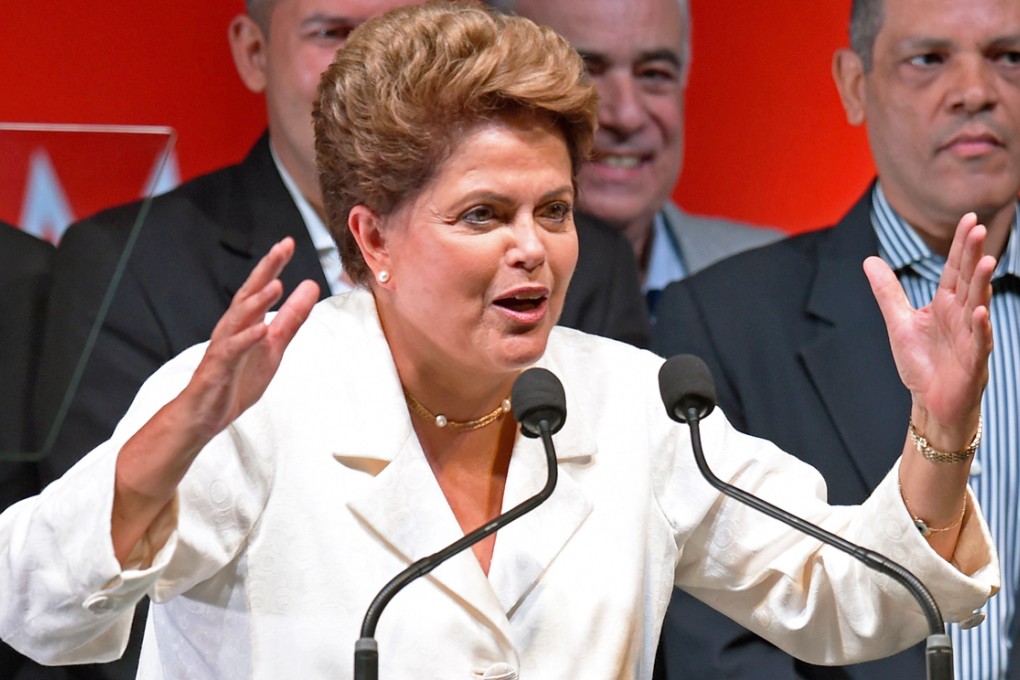 Brazil's re-elected president Dilma Rousseff got off to a good start in her victory speech by calling for unity, consensus and dialogue. Photo: AFP
