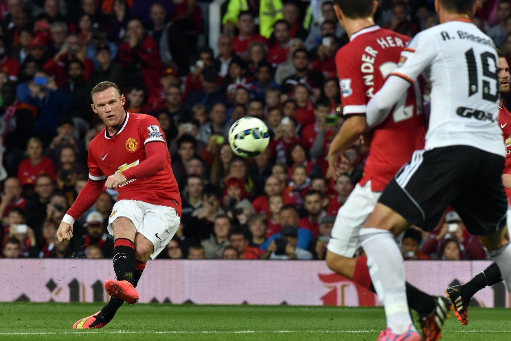 Wayne Rooney has missed three matches because of a red card last month. Photo: AFP