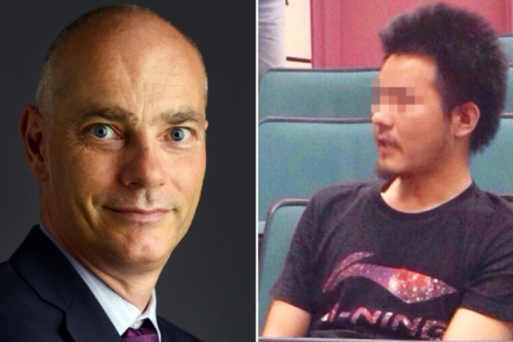 Cliff Buddle was attacked by 26-year-old Liu Lu. Photos: SCMP Pictures