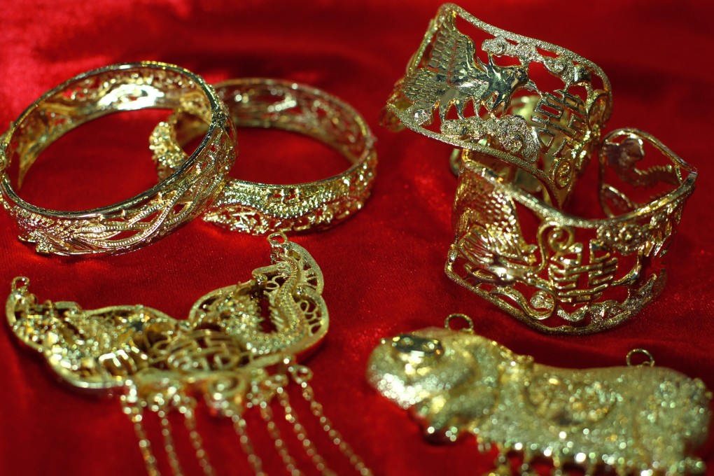 Gold sales were rising last year due to a sudden drop in the price of bullion. Photo: May Tse