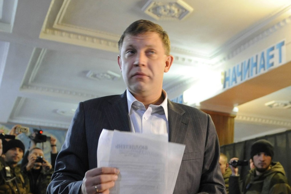 Alexander Zakharchenko denies Russian troops are involved in the fighting.