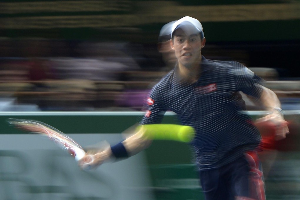 Japan's Kei Nishikori is happy to carry the torch of Asian tennis and hopes youngsters will draw confidence from his success. Photo: AFP