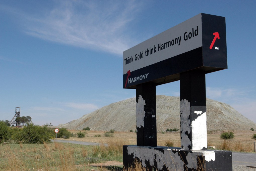 Harmony Gold pared its losses on increased production output.