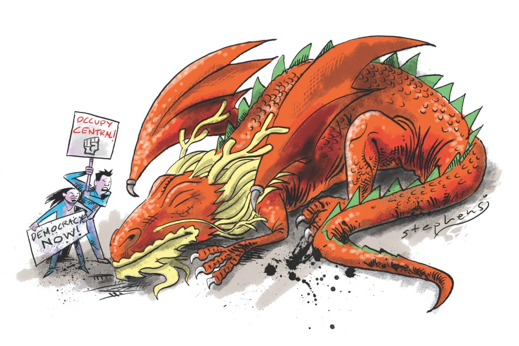 In the eyes of many Chinese officials, Hong Kong is like a "spoiled child" best left to its own destiny.