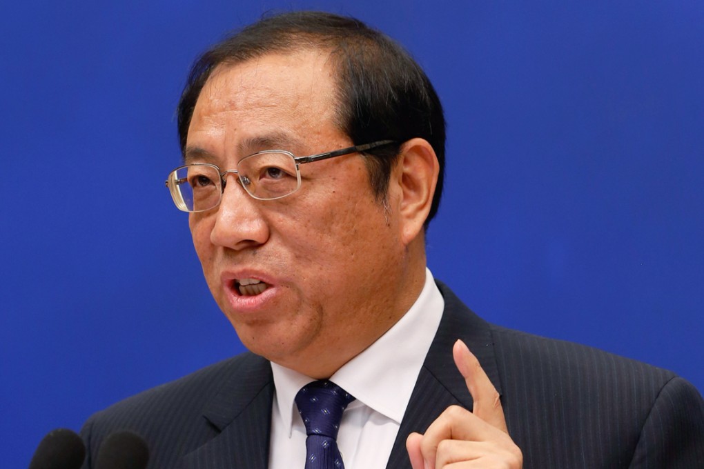 Vice-minister of justice Zhang Sujun speaks in Beijing yesterday. He said the public would be kept informed. Photo: Xinhua