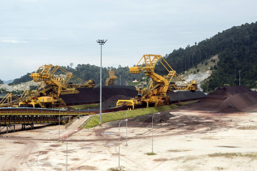 Iron ore at Vale's Teluk Rubiah terminal in Lumut, Malaysia, which the firm hopes will save on transport costs in Asia. Photo: Bloomberg